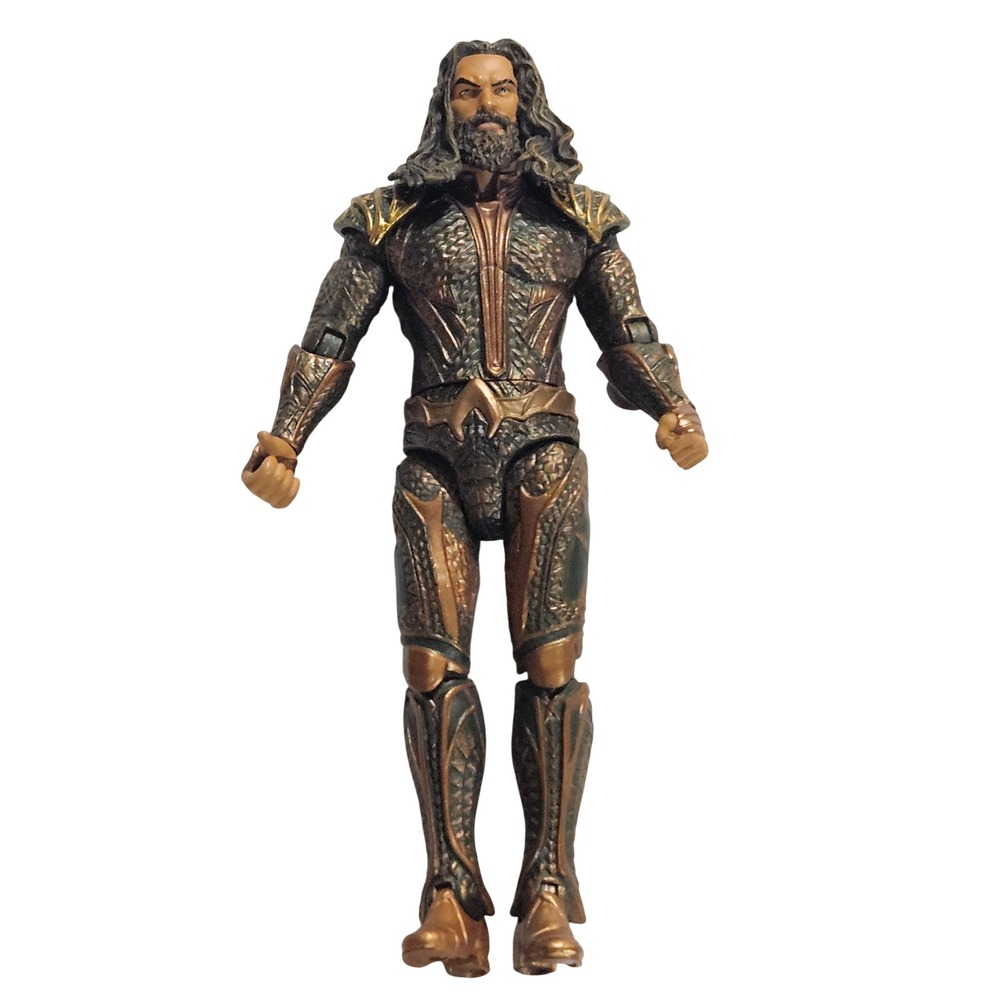 DC Comics Multiverse Aquaman Action Figure 6in Bronze Justice League Movie Armor
